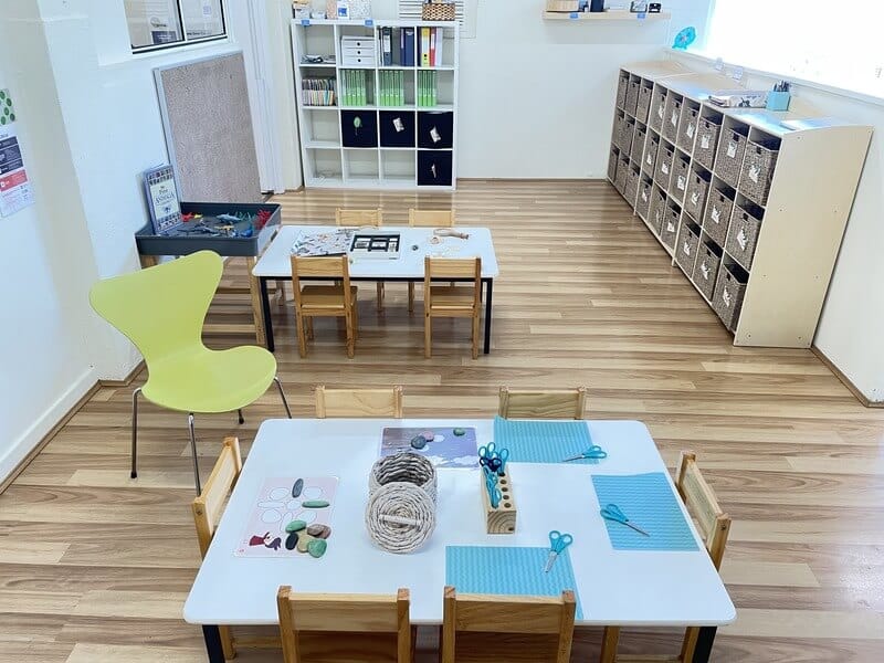 child care center vs kindergarten